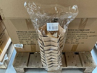Partij potcovers kraft 16/16x7.5/7.5x8.5cm (880x) - afbeelding 5 van  6