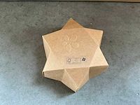 Partij potcovers kraft 16/16x7.5/7.5x8.5cm (960x) - afbeelding 3 van  6
