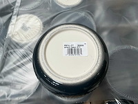 Partij potten azalia ribbel granit lasur 277 h12xø14cm (168x) - afbeelding 3 van  3