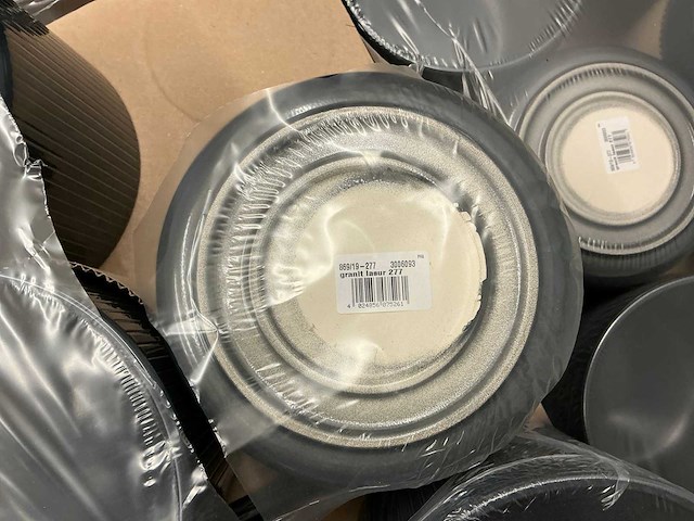 Partij potten granit lasur 277 h17,5xø19,5cm - afbeelding 3 van  4