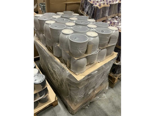 Partij potten grey stone 289 h19xø19cm (120x) - afbeelding 3 van  3