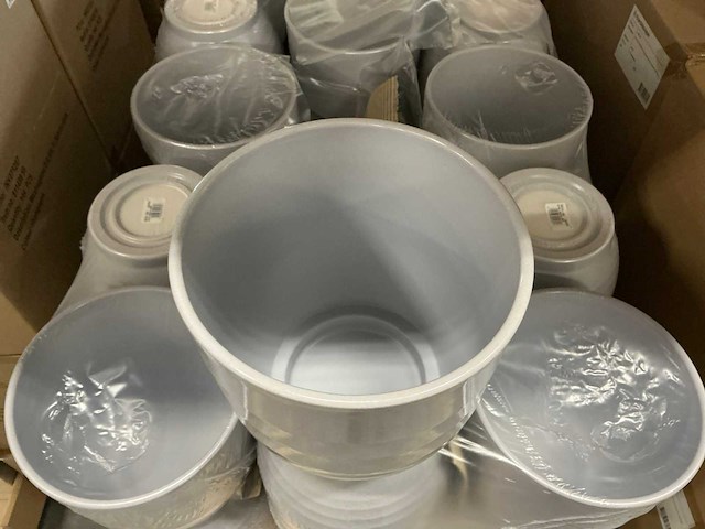 Partij potten grey stone 289 h24xø23cm (56x) - afbeelding 2 van  4