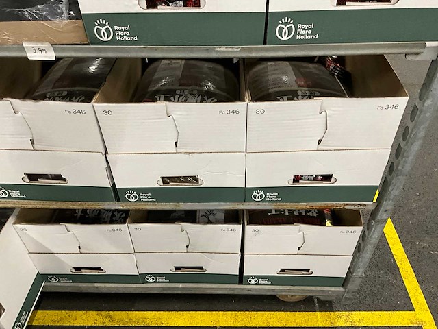 Partij potten, potgrond en decoratie - afbeelding 7 van  9