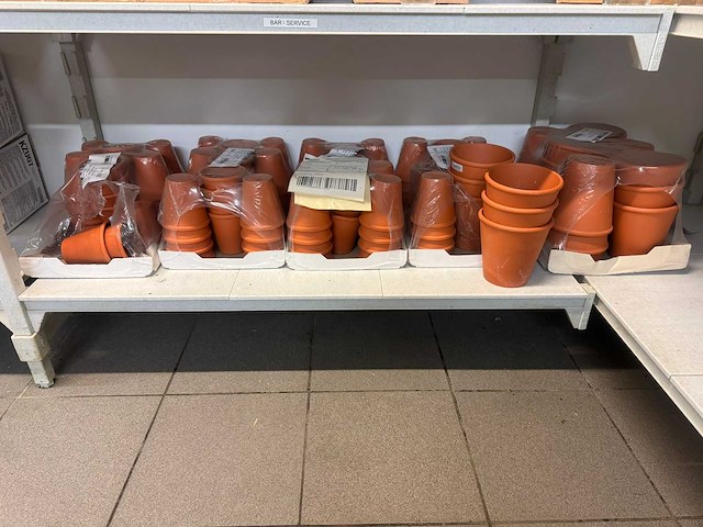 Partij potten - afbeelding 1 van  3