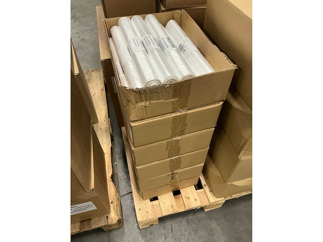 Partij powersterko 70x110cm t25 afvalzakken transparant (89x) - afbeelding 1 van  1