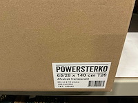 Partij powersterko afvalzakken transparant 65/28x140cm t20 (160x) - afbeelding 4 van  4