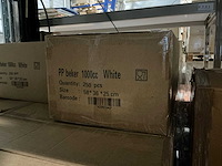 Partij pp bekers 1000cc white (6750x) - afbeelding 5 van  5