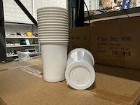 Partij pp bekers 1000cc white (6750x) - afbeelding 3 van  5