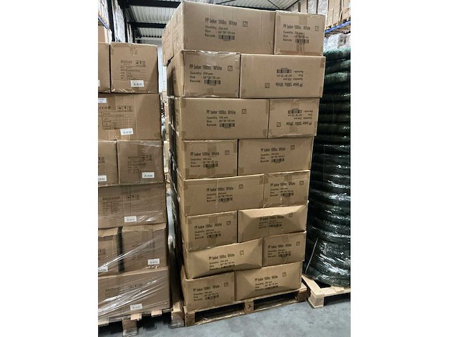 Partij pp bekers 1000cc white (6750x) - afbeelding 4 van  5