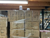 Partij pp bekers 480cc transparant & 1000cc + deksels met kruis (16000x) - afbeelding 3 van  8