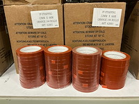 Partij pp strapping 12mm x 66m orange (478x) - afbeelding 2 van  3