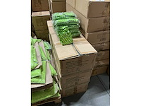 Partij pp woven bags green 13x13x11,5cm (1530x) - afbeelding 2 van  6