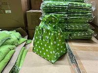 Partij pp woven bags green 13x13x11,5cm (1530x) - afbeelding 3 van  6