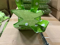 Partij pp woven bags green 13x13x11,5cm (1530x) - afbeelding 4 van  6