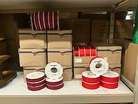 Partij prasent rollen lint 50m (156x) - afbeelding 1 van  4