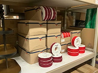 Partij prasent rollen lint 50m (156x) - afbeelding 2 van  4