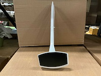 Partij price labels 45cm white/black (460x) - afbeelding 2 van  5