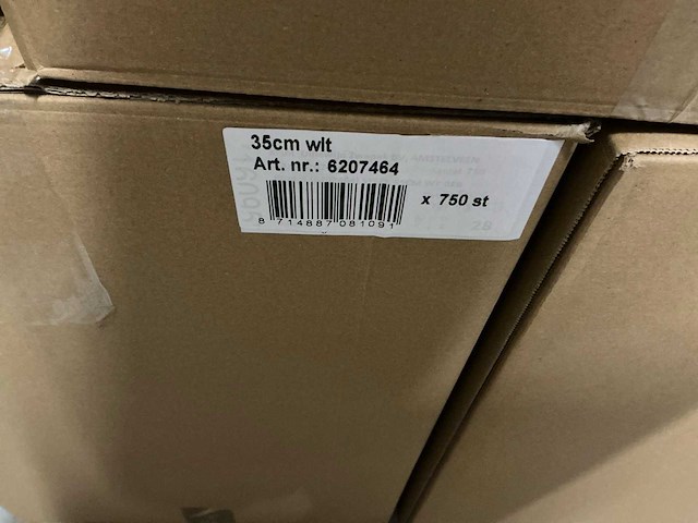 Partij price labels wit 35cm (7500x) - afbeelding 4 van  4