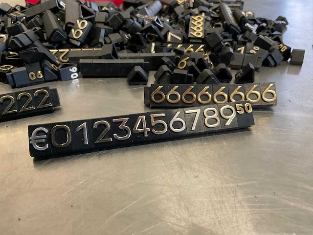 Partij prijsblokjes - afbeelding 2 van  5