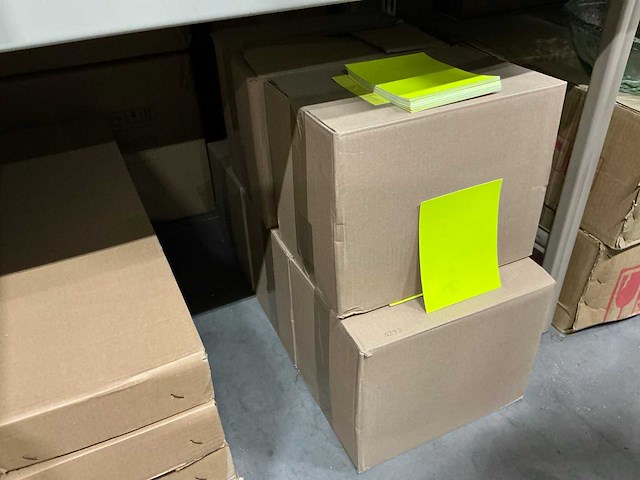 Partij prijskaartjes 16x12cm (6000x) - afbeelding 1 van  2