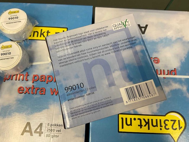Partij printerpapier a4 en adresetiketten - afbeelding 6 van  6