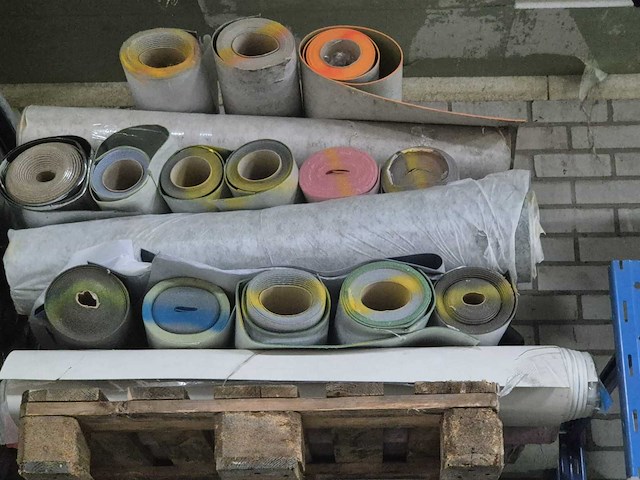 Partij pu rubber ondervloer (24 pallets) - afbeelding 4 van  5
