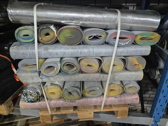 Partij pu rubber ondervloer (24 pallets) - afbeelding 5 van  5
