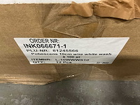 Partij pubescens 10cm wire white wash (1000x) - afbeelding 3 van  4