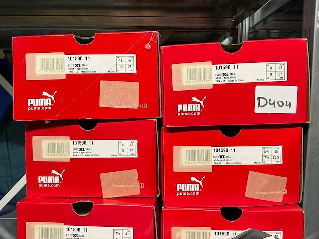 Partij puma & reebok schoenen (19x) - afbeelding 7 van  10
