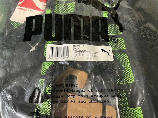 Partij puma slippers (21x) - afbeelding 2 van  5