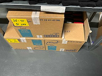 Partij puma sokken black-red (295x) - afbeelding 4 van  5