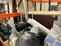 Partij pvc afvoerbuizen, hulpstukken en installatiemateriaal - afbeelding 2 van  6