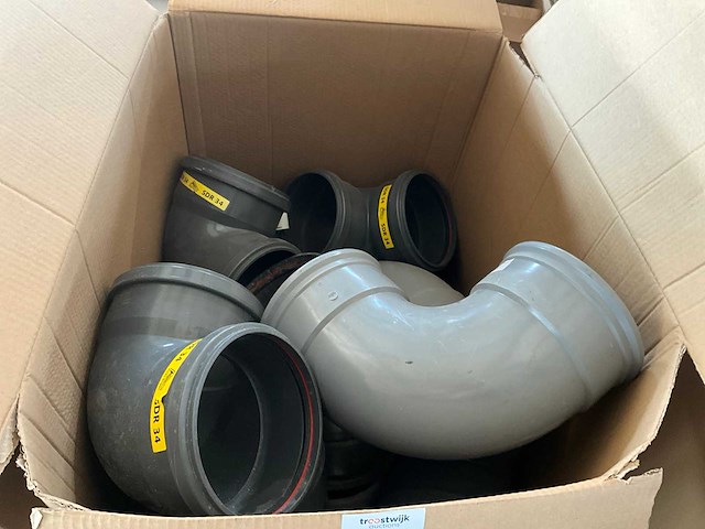 Partij pvc bocht 200mm 87° - afbeelding 7 van  8