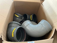 Partij pvc bocht 200mm 87° - afbeelding 7 van  8