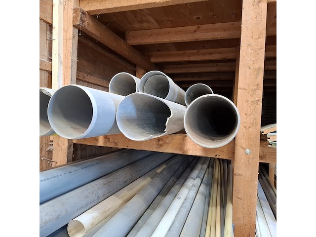 Partij pvc buismateriaal - afbeelding 6 van  7