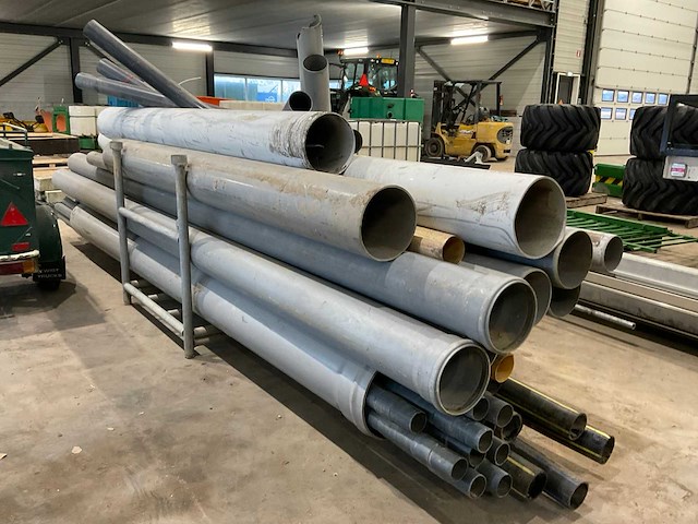 Partij pvc buizen - afbeelding 2 van  6