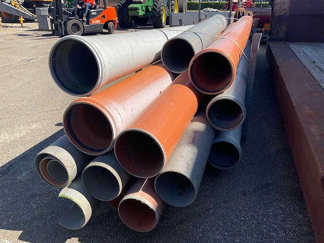 Partij pvc buizen - afbeelding 2 van  4
