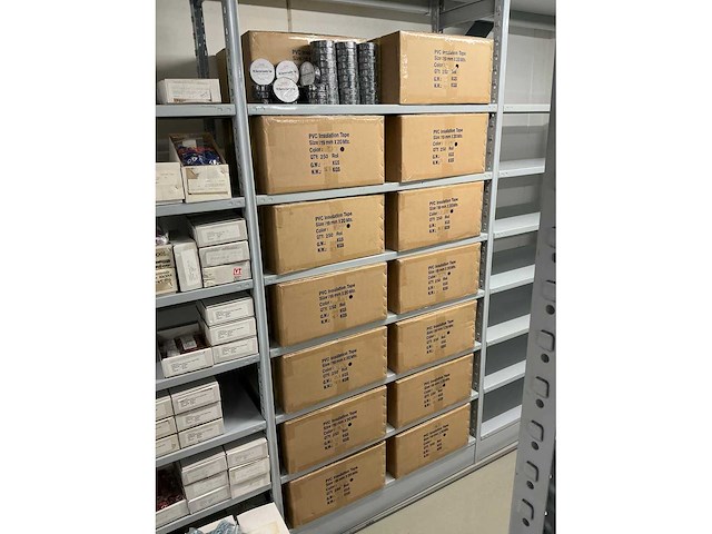 Partij pvc electrical insulation tape 0.2mm x 19mm x 20m black (3500x) - afbeelding 3 van  4