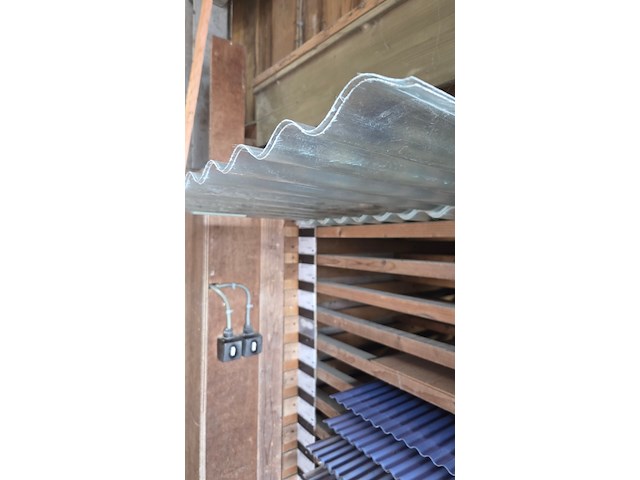 Partij pvc en polyester golfplaten - afbeelding 5 van  8