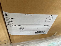 Partij pvc hulpstukken ø50mm - afbeelding 7 van  9