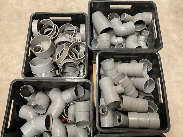 Partij pvc hulpstukken - afbeelding 3 van  9