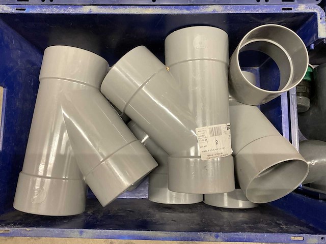Partij pvc hulpstukken - afbeelding 3 van  4