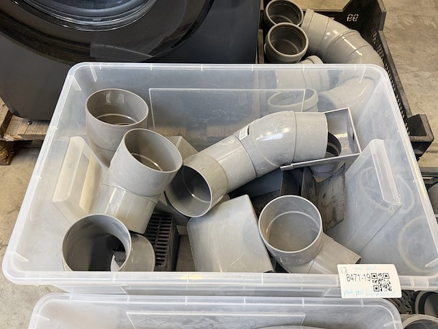 Partij pvc hulpstukken - afbeelding 6 van  7