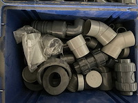 Partij pvc leidingfittingen - afbeelding 2 van  3