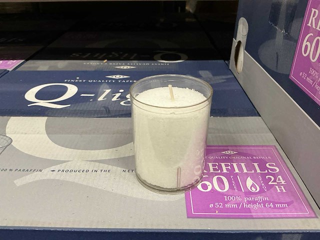 Partij q-lights original refills transparant 51x64mm (2040x) - afbeelding 1 van  7