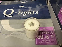 Partij q-lights original refills transparant 51x64mm (2040x) - afbeelding 3 van  7