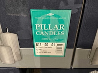 Partij q-lights pillar candles 50x100mm wit (1440x) - afbeelding 4 van  4