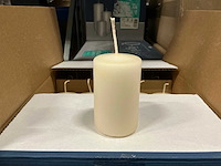 Partij q-lights pillar candles 50x80mm ivoor (780x) - afbeelding 1 van  1
