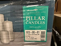 Partij q-lights pillar candles wit 60x150mm (1700x) - afbeelding 4 van  4