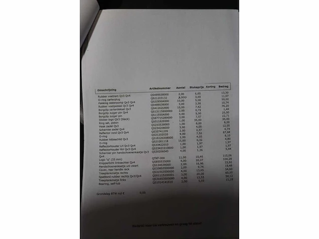 Partij qooder quadro qv3 / qv4 onderdelen - afbeelding 18 van  23